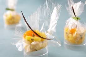 papillote de fruits