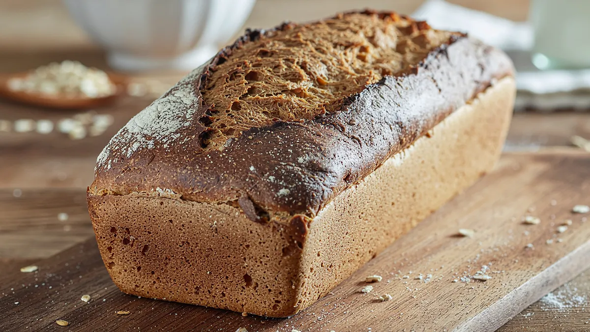 Pain au skyr et flocon davoine 1